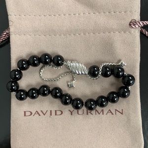David Yurman BEADS BRACELET BLACK ONYX SHINE